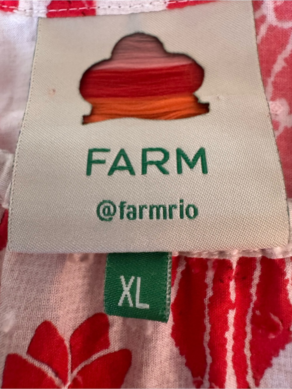 FARM Rio Cropped Blouse XL - Picture 5 of 9